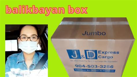 j&d express cargo philippines box.